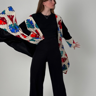 colorful abaya